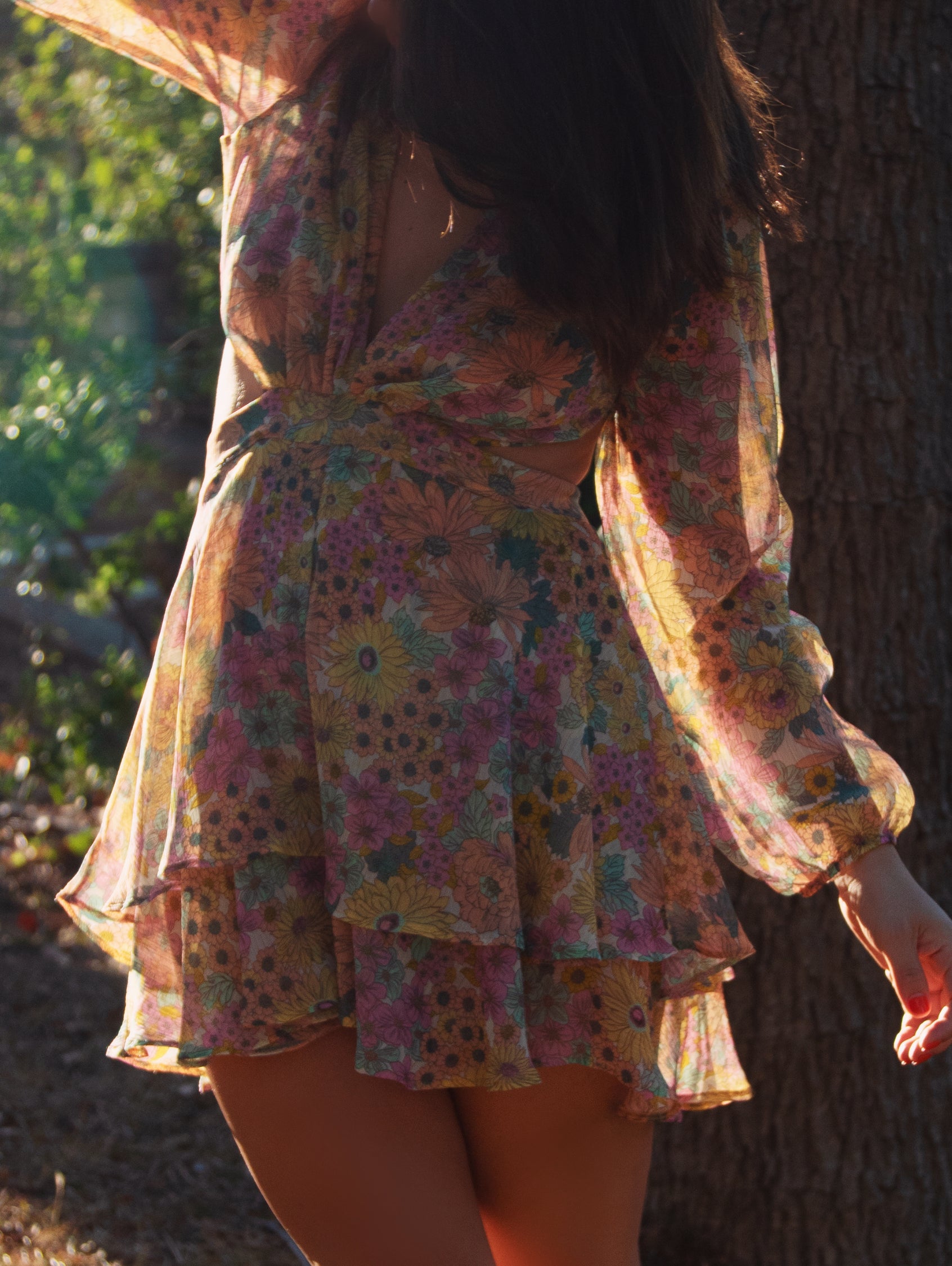 The  Alexandra floral dress