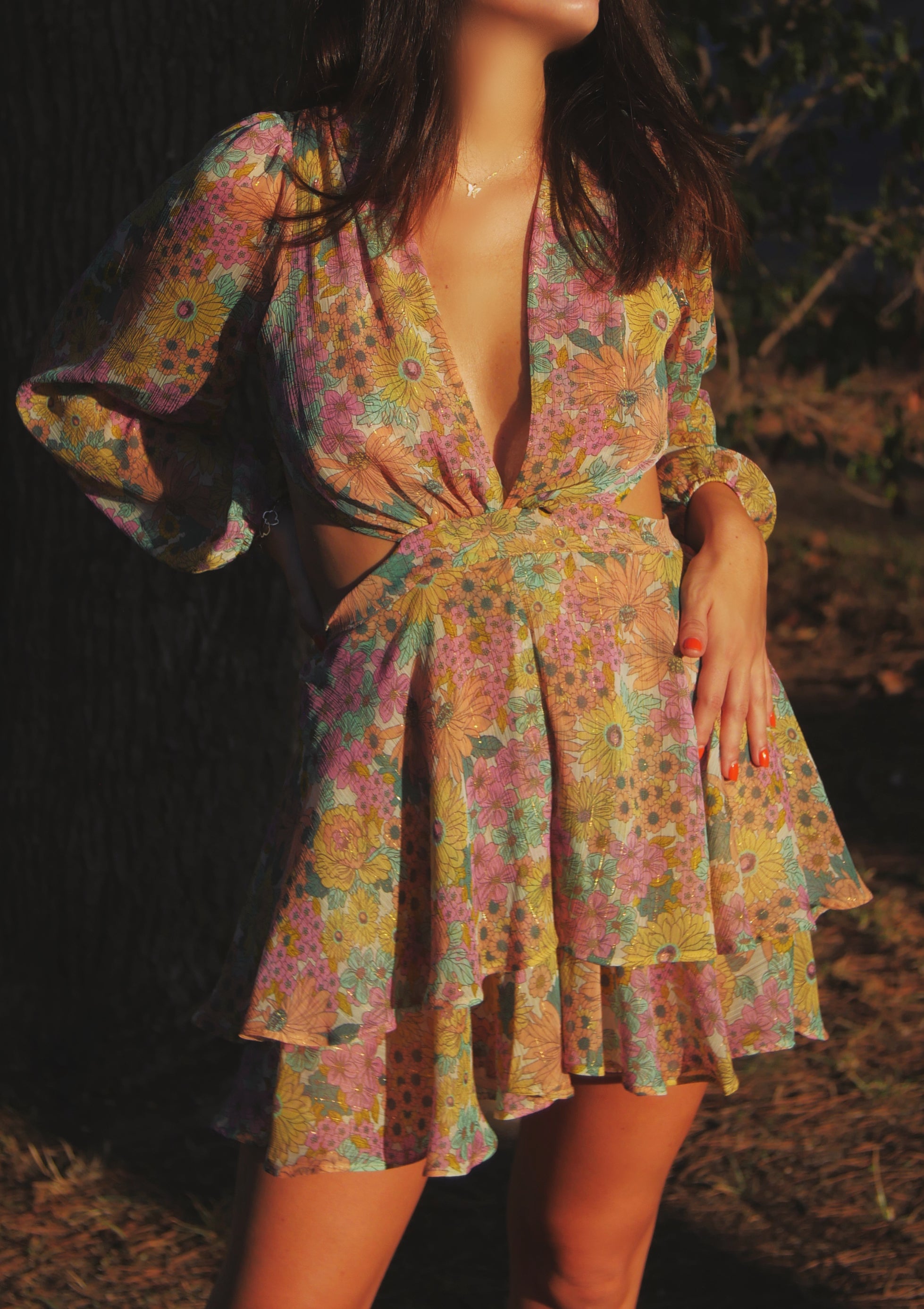 The  Alexandra floral dress