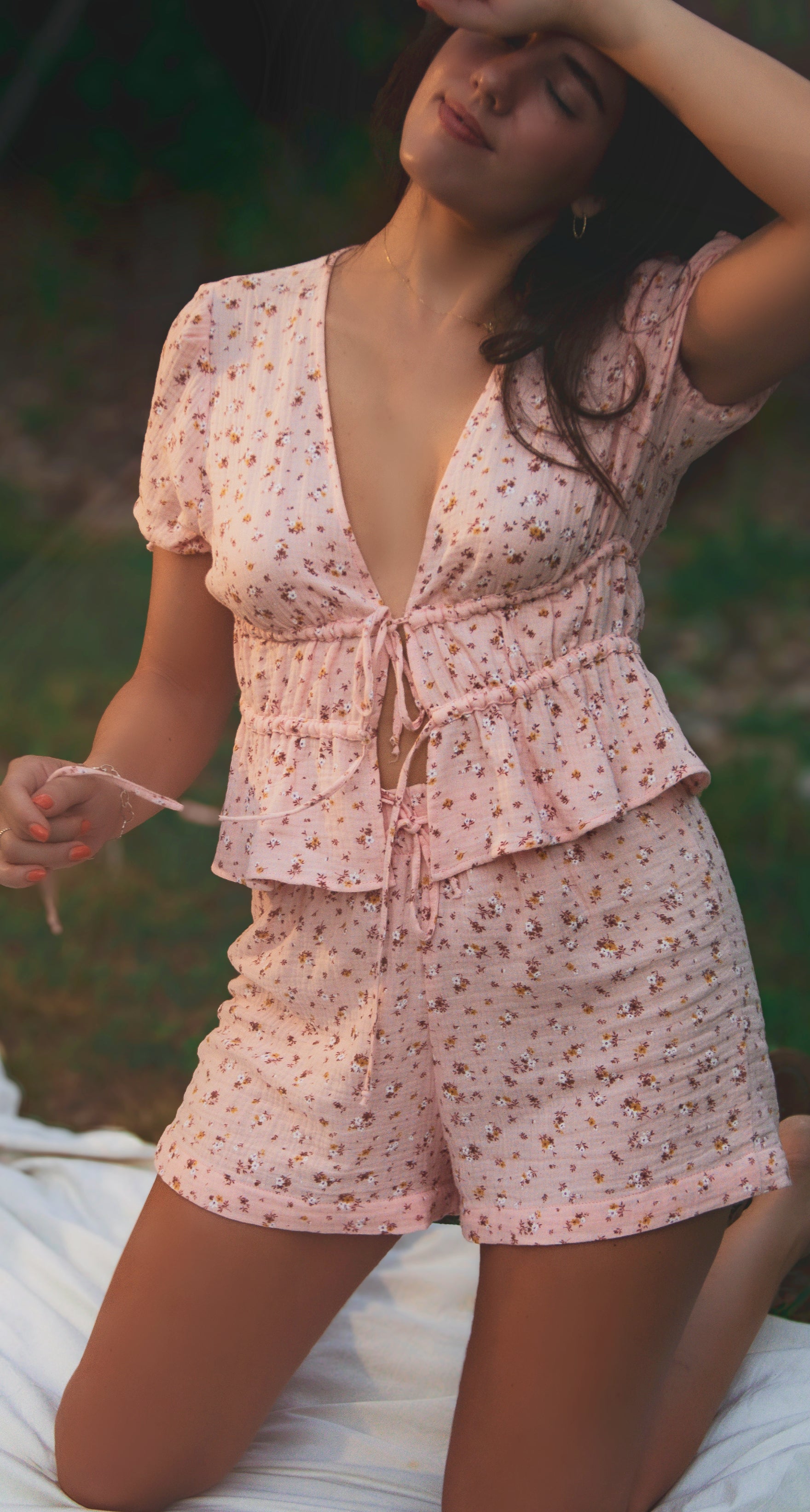 The Pink Georgette Set