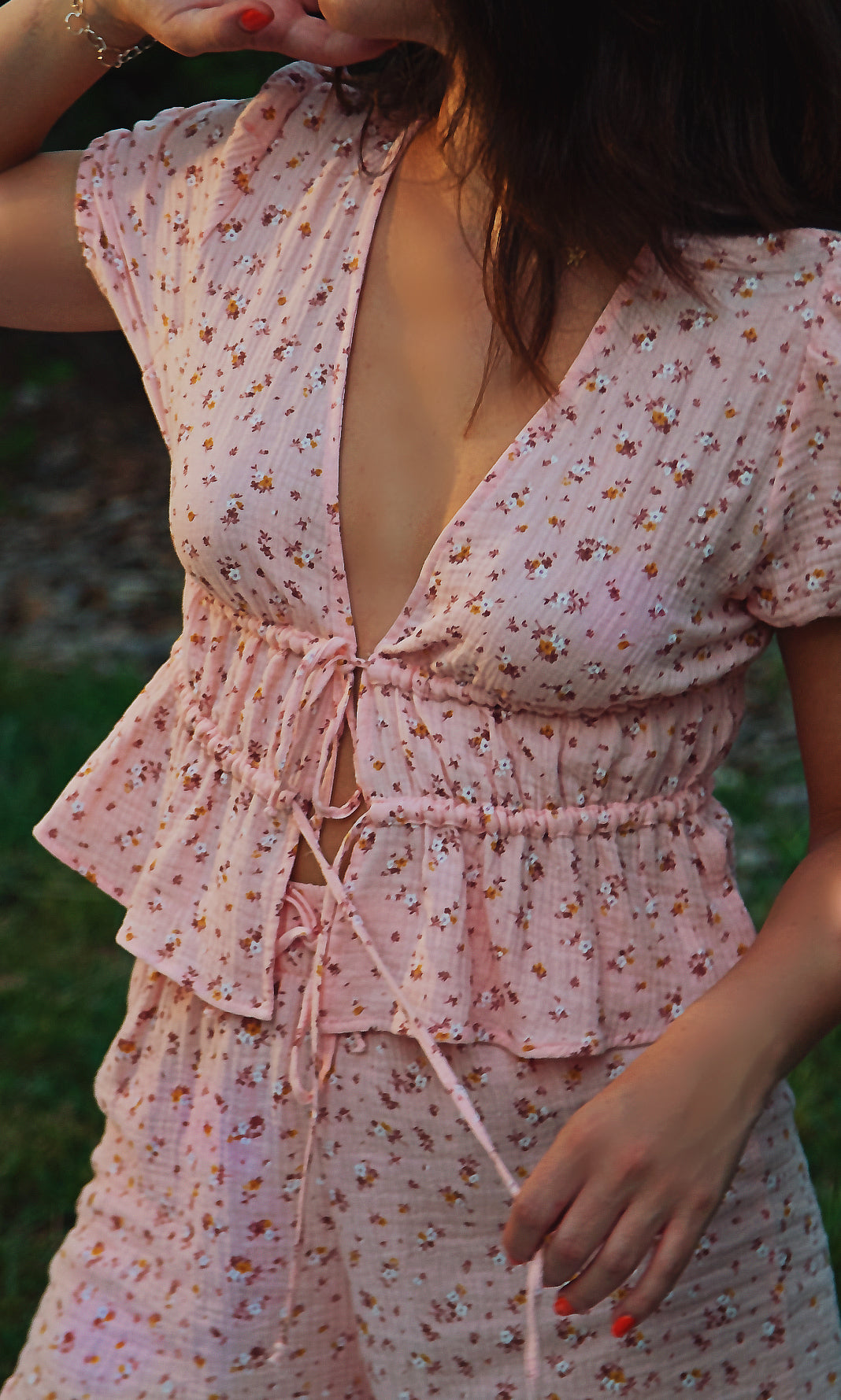 The Pink Georgette Set